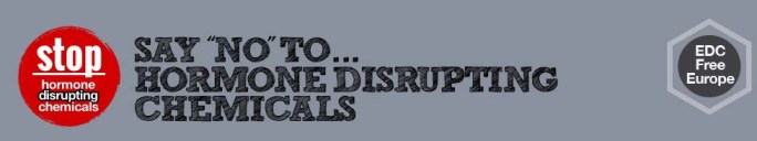 Say no to hormone disrupting chemicals EN banner